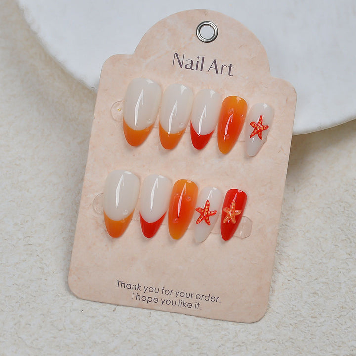 Coastal Breeze Press-On Nail Collection Stornfield
