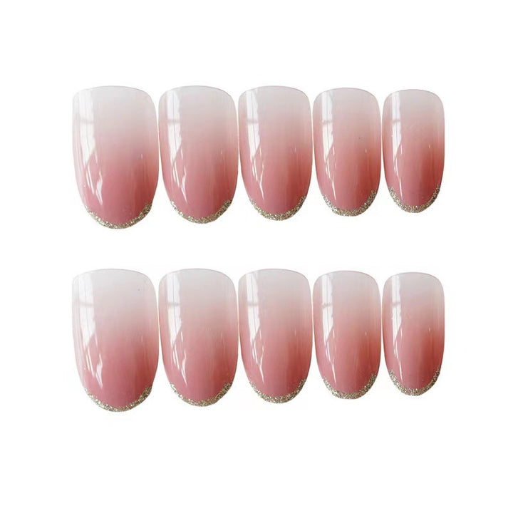 Elegant Ombre French Tip Nail Extensions Stornfield