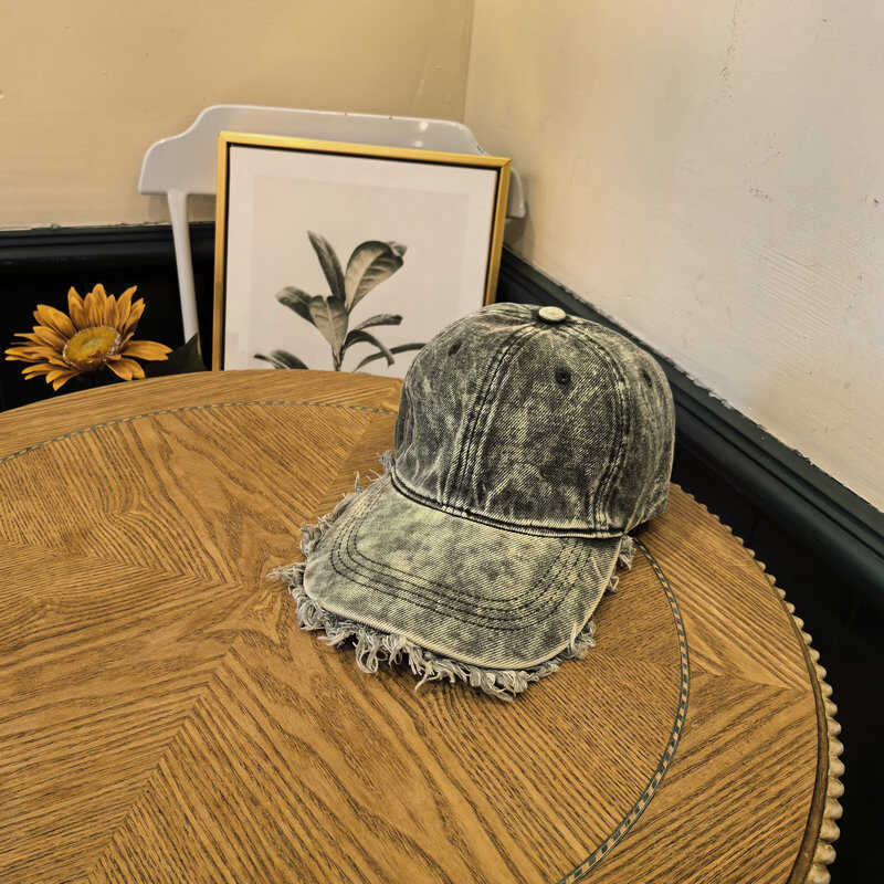 Men's Distressed Denim Baseball Cap Stornfield 1784270742