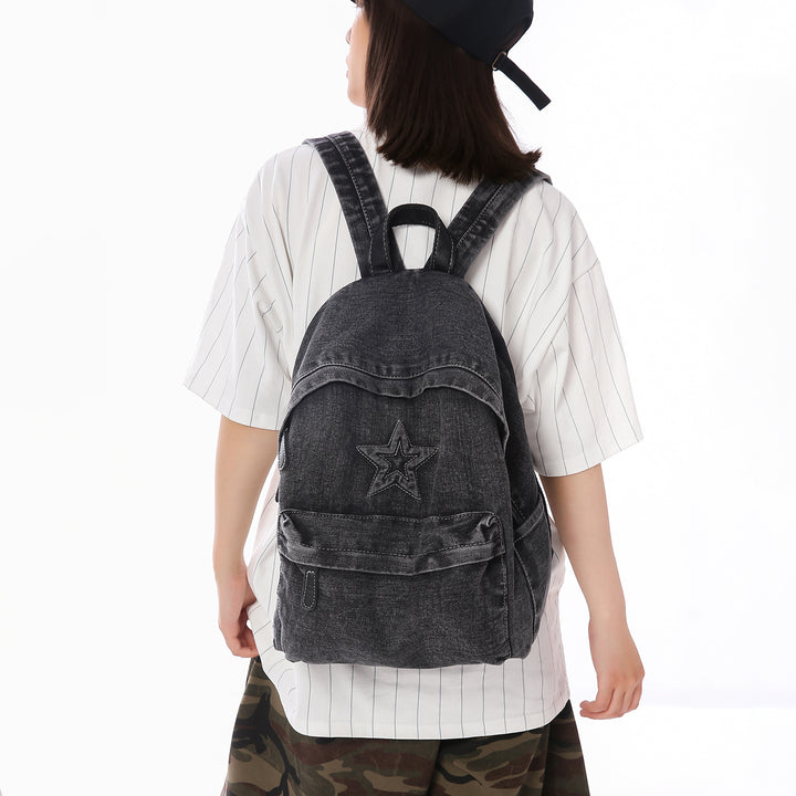 Stylish Casual Denim Backpack Stornfield