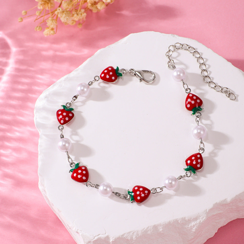 Strawberry Charm Bracelet Stornfield