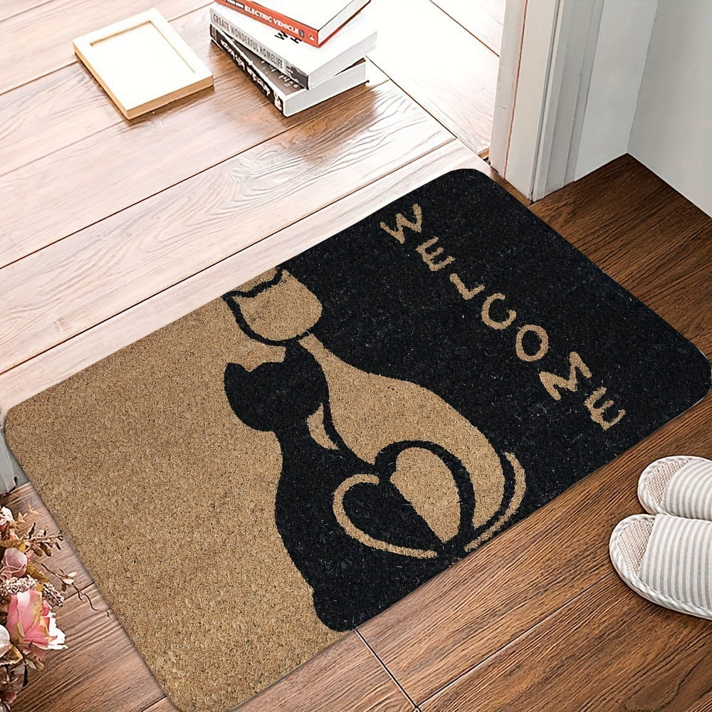 Soft Plush Cat Paw Bath Mat