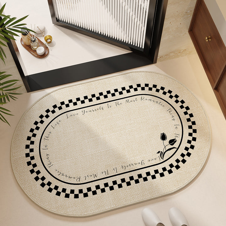 Artistic Nature-Inspired Area Rug for Home Decor