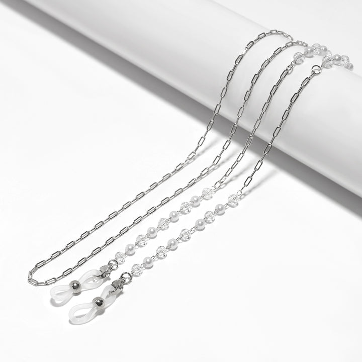 Crystal and Pearl Beaded Eyewear Chain Stornfield