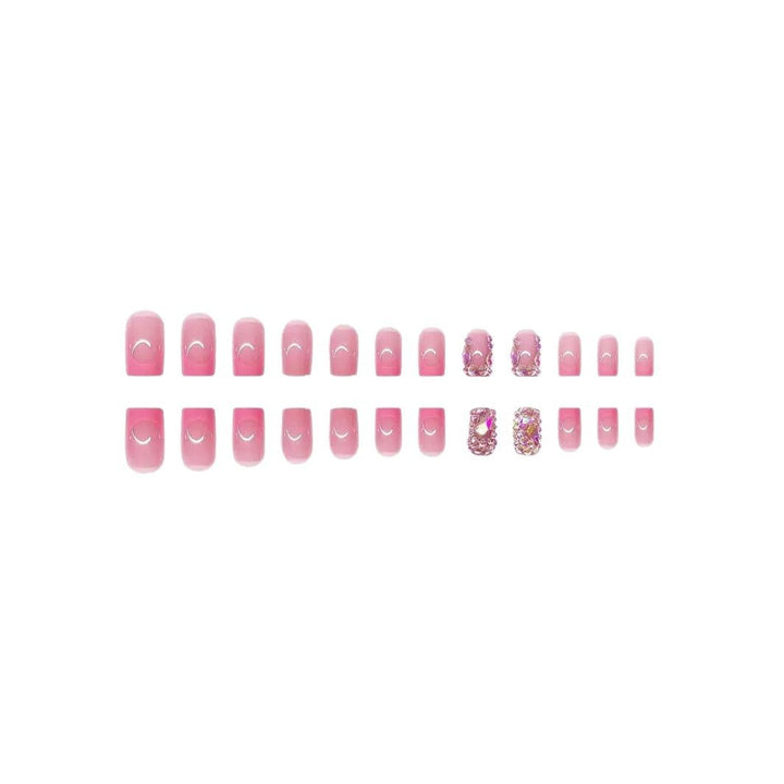 Decorative Nail Art Set with Rhinestone Accents Stornfield