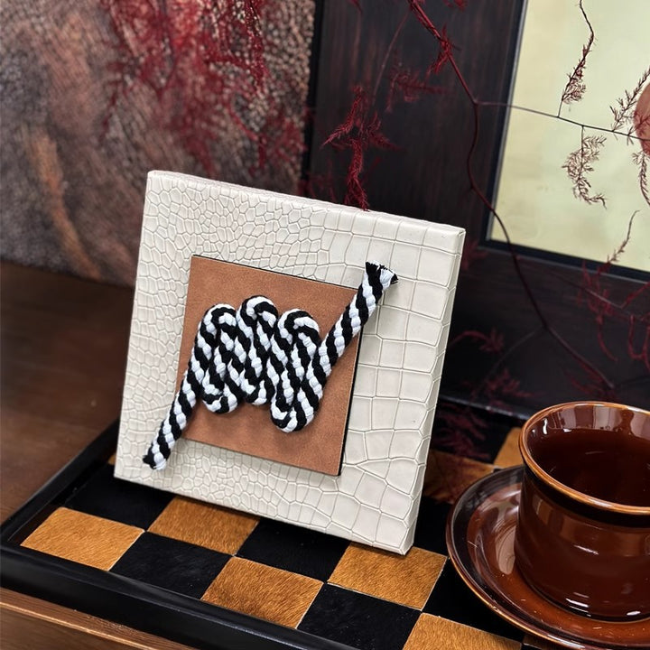 Decorative Rope Art Panel