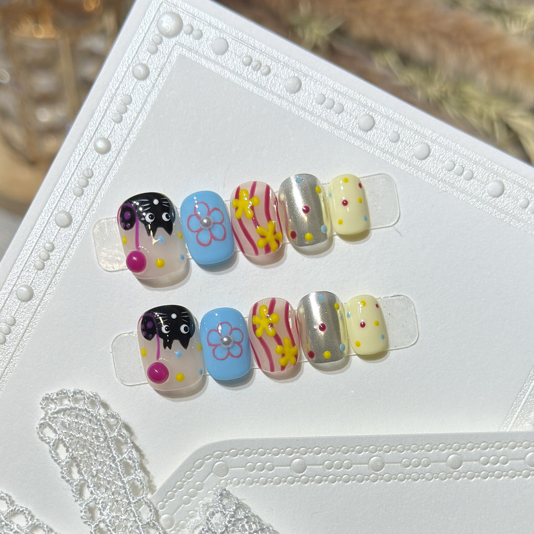 Creative Decorative Press-On Nail Collection