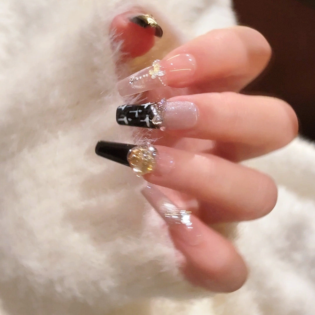 Trendy Acrylic Press-On Nail Extensions Stornfield