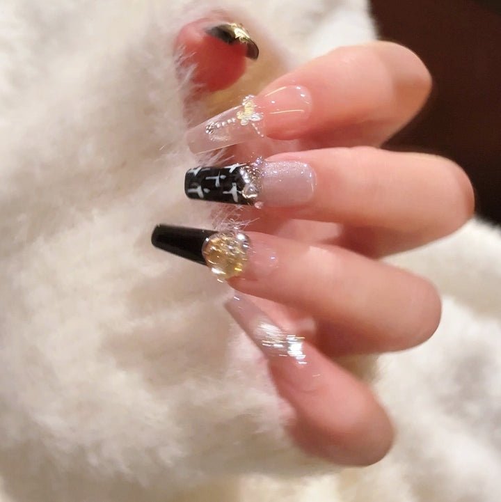 Trendy Acrylic Press-On Nail Extensions Stornfield