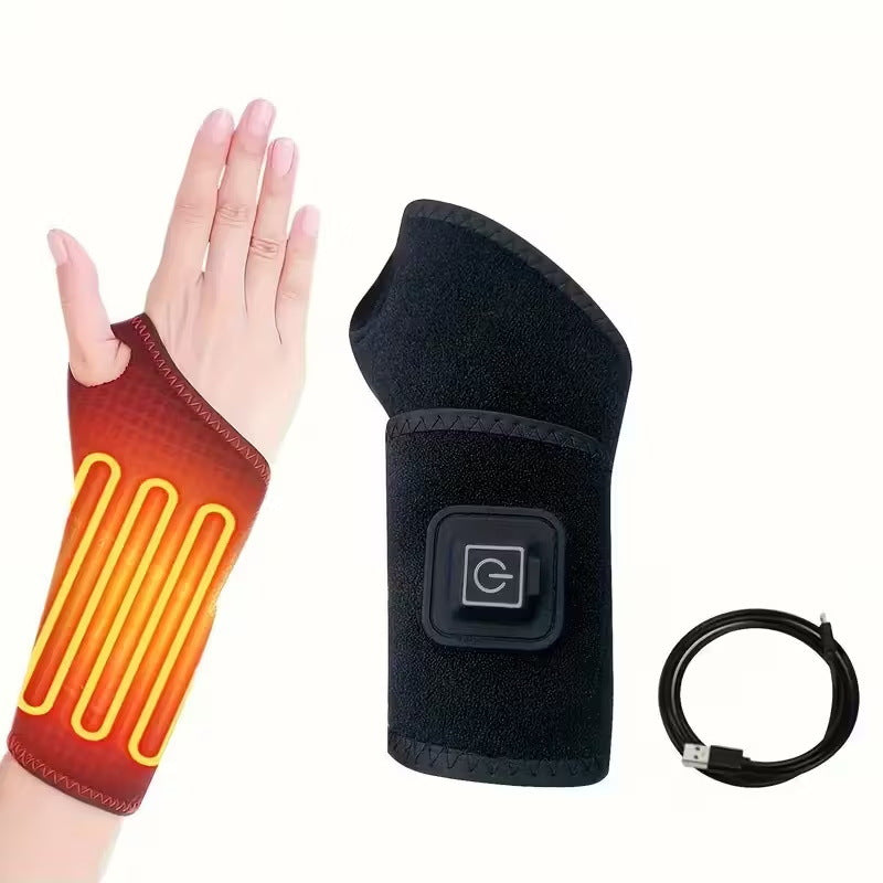 Adjustable Heated Wrist Brace Stornfield