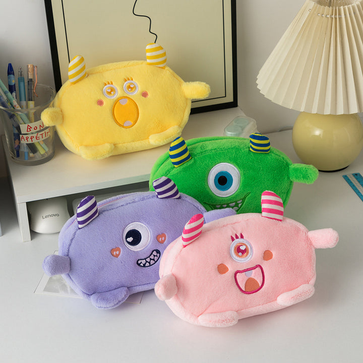 Plush Monster-Shaped Pencil Case Stornfield