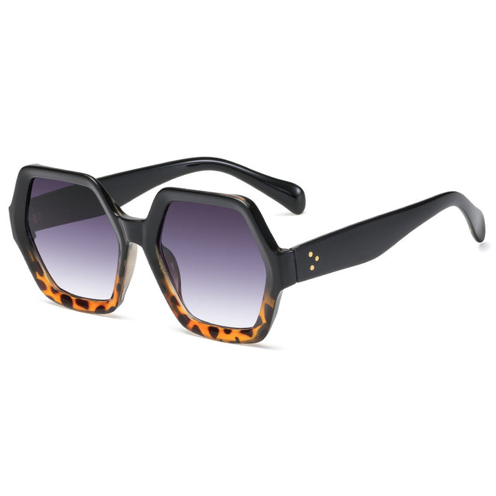 Women's geometric reading glasses in striking honeycomb frame design Stornfield