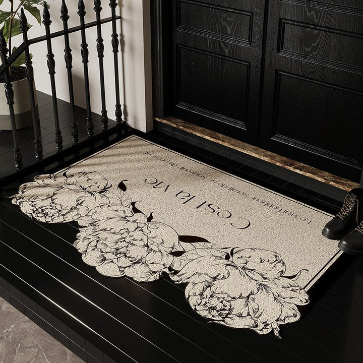 Piano Key Designed Entryway Mat Stornfield