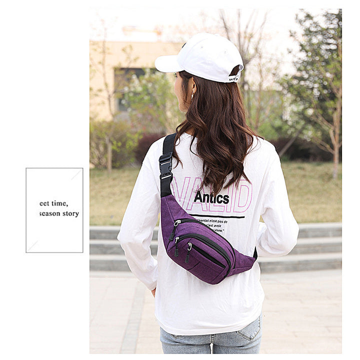 Stylish Multi-Pocket Hip Pack