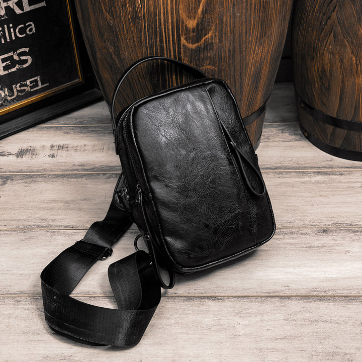 Compact Shoulder Bag Made of High-Quality Leather Stornfield