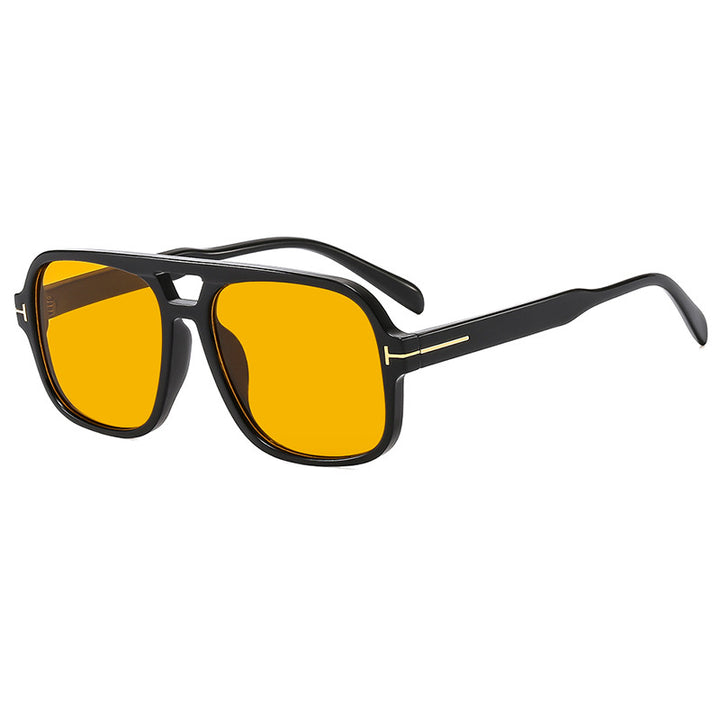 Ladies square designer glasses with delicate frame and modern plastic material Stornfield
