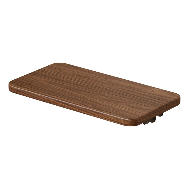 Slim Wall-Mounted Floating Bedside Shelf with Concealed Brackets