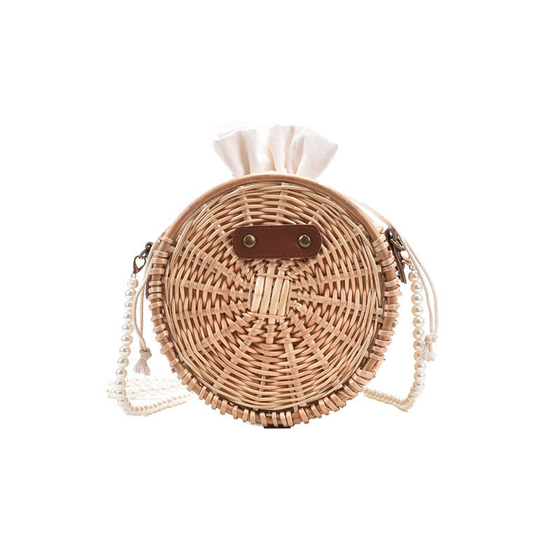 Women's Pearl Necklace Basket Bag Stornfield