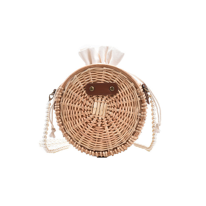 Women's Pearl Necklace Basket Bag Stornfield