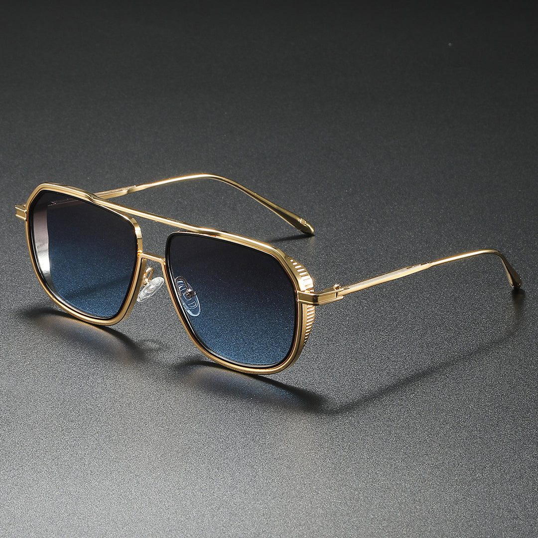 Women's Elegant Sunglasses with Angular Metal Frame Stornfield