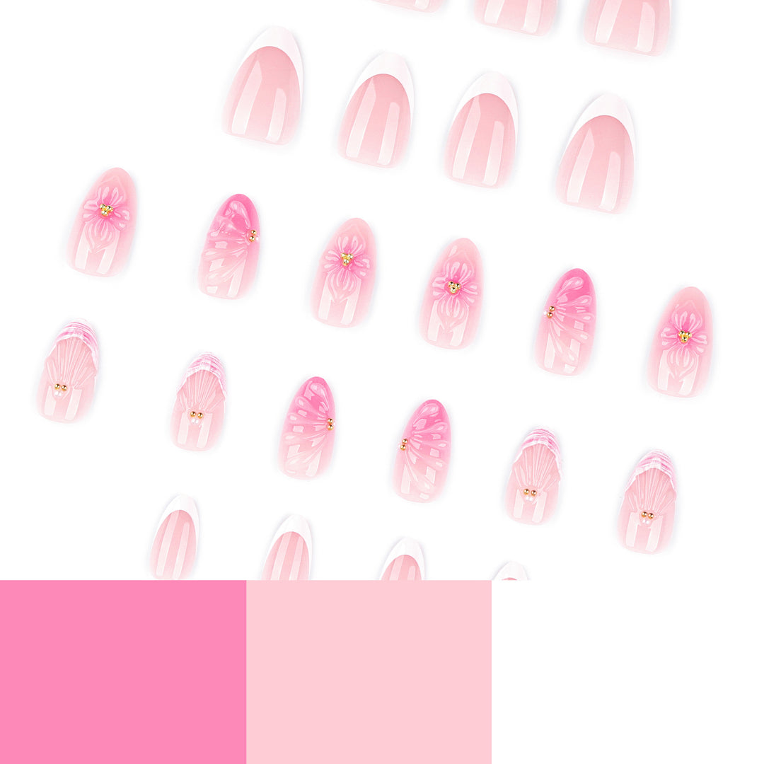 Outstanding nail art with luxurious flower and shell designs Stornfield