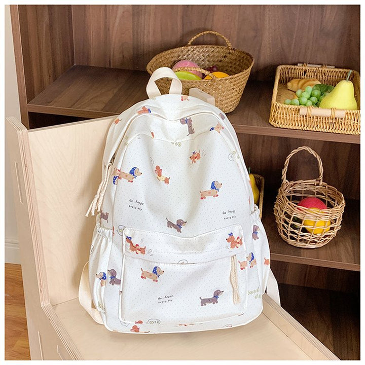 Backpack with Cute Dog Friend Design Stornfield