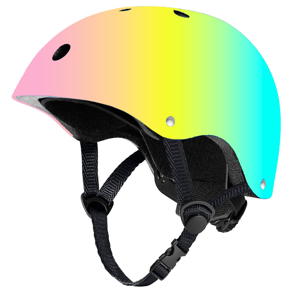 multi sport protective skate and cycling helmet with EPS impact foam and adjustable chin strap Stornfield
