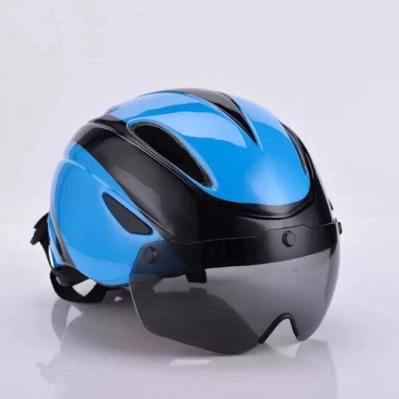 Protective Cycling Helmet with Visor Stornfield