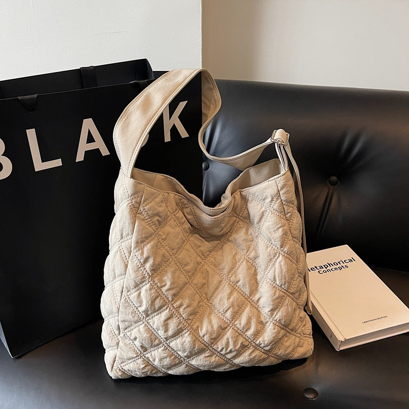 Quilted Soft Fabric Shoulder Bag Stornfield