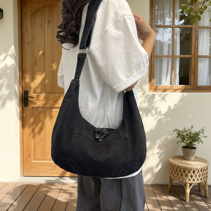 Chic Denim Shoulder Bag Stornfield