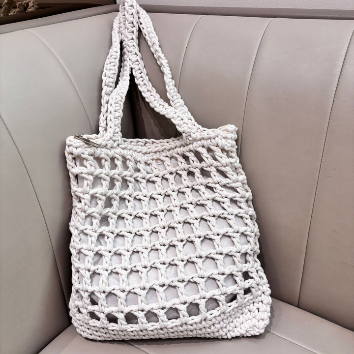 Hand-knotted net bag Stornfield