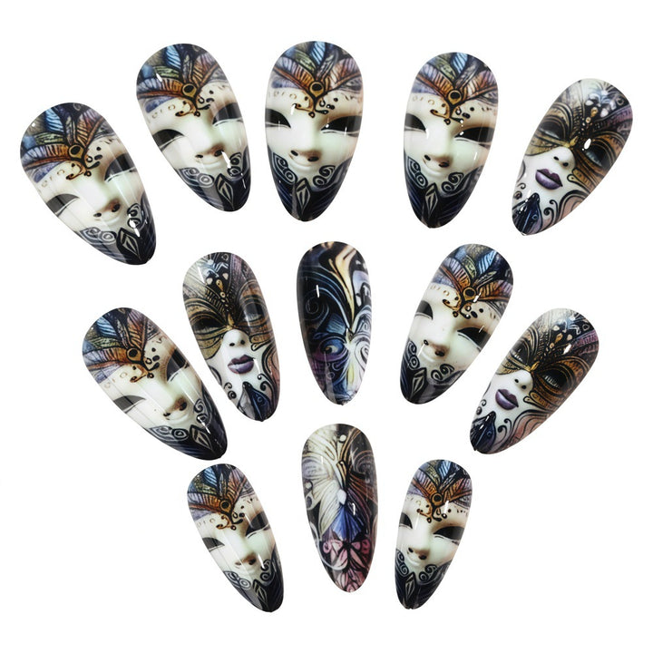 Creatively designed nail art Stornfield