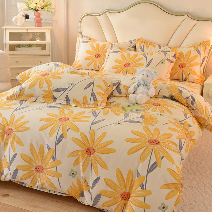 Luxury Striped Bedding Set