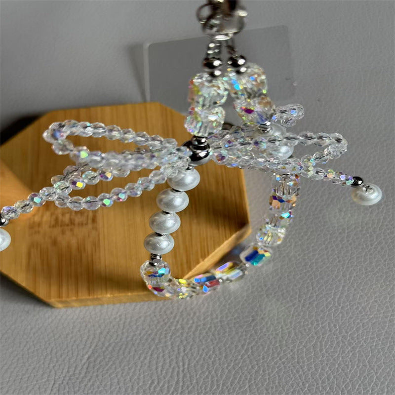 Elegant Beaded Charm Keychain Stornfield 1790135383