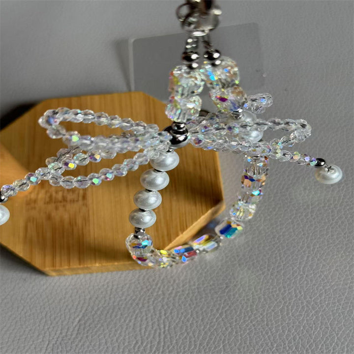 Elegant Beaded Charm Keychain Stornfield 1790135383