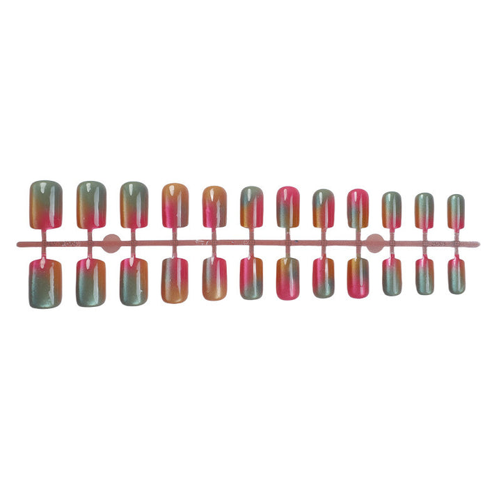 Acrylic nail set with gradient design Stornfield