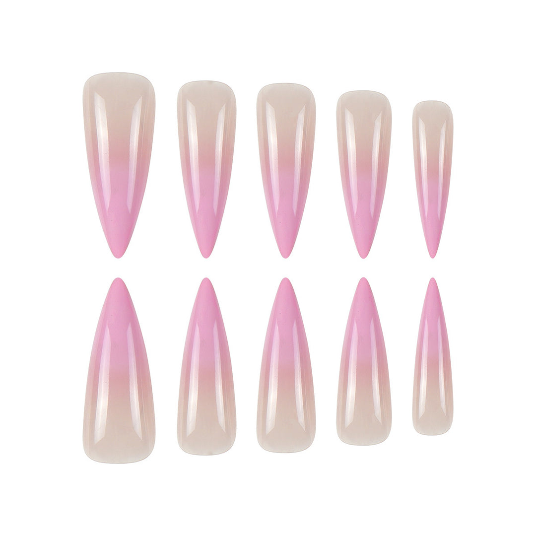 Ombre Stiletto Press-On Nails Stornfield