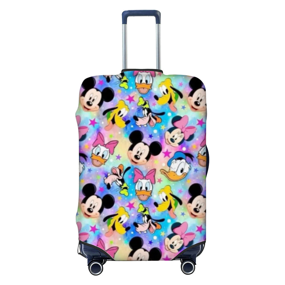 Ladies nan elastic suitcase cover with motif print, water-repellent and tear-resistant, with handle and telescopic opening Stornfield