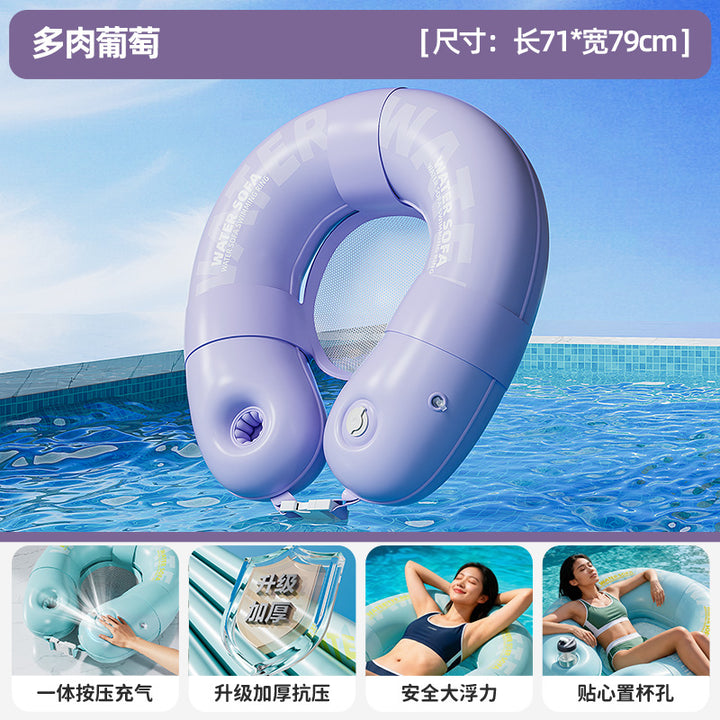 Women's Inflatable Lounge Sofa with Safety Net Stornfield