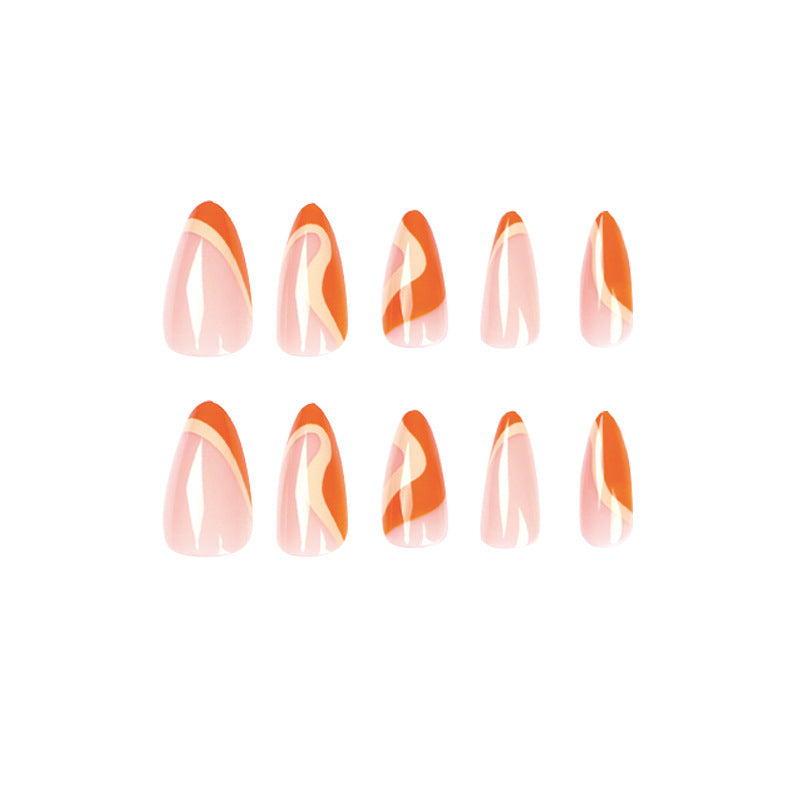 Artful Stiletto Press-On Nails Stornfield