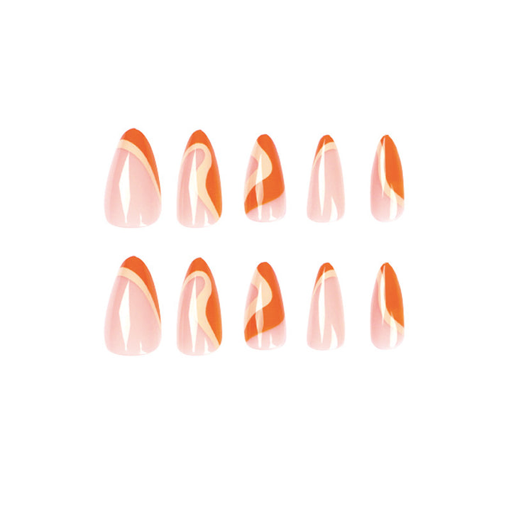 Artful Stiletto Press-On Nails Stornfield
