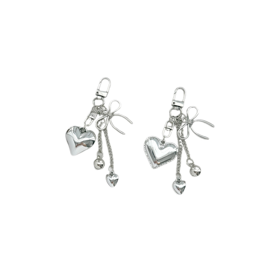 Heart-Shaped Pendant Keychain Stornfield