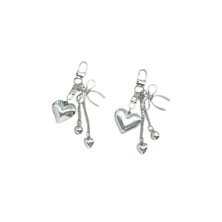 Heart-Shaped Pendant Keychain Stornfield