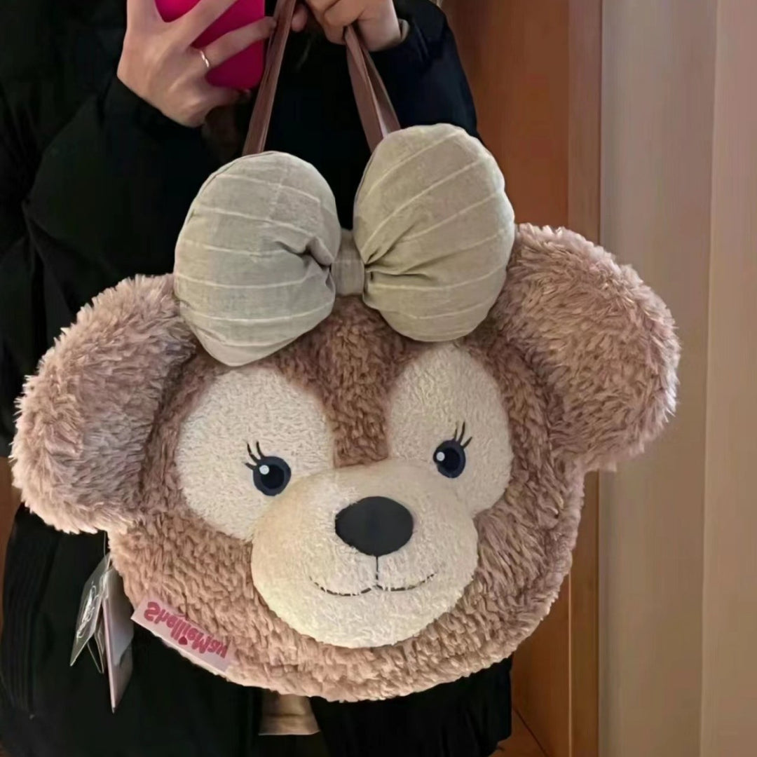Plush handbag with bear head design Stornfield
