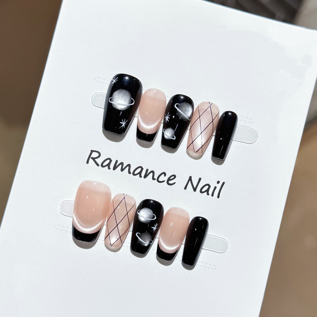 Artistic Press-On Nails Stornfield