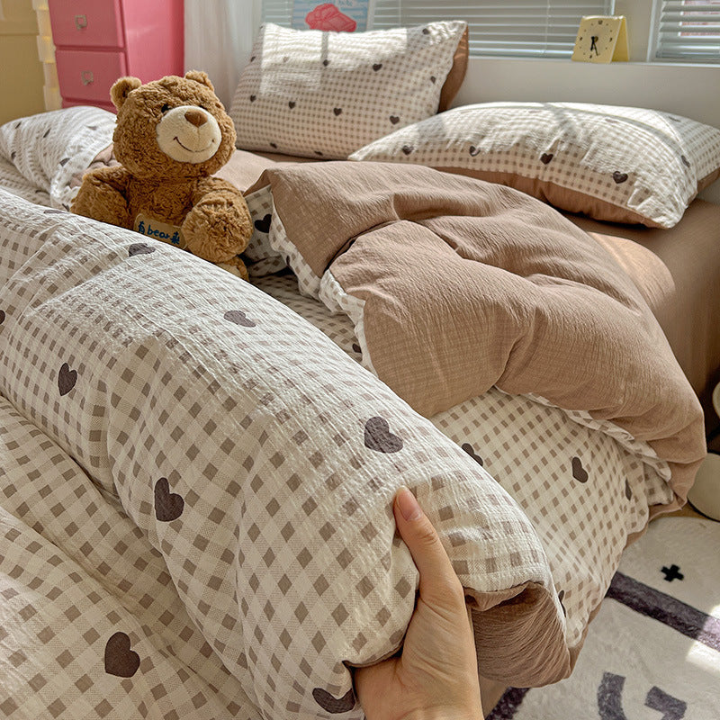 Soft Printed Bedding Set
