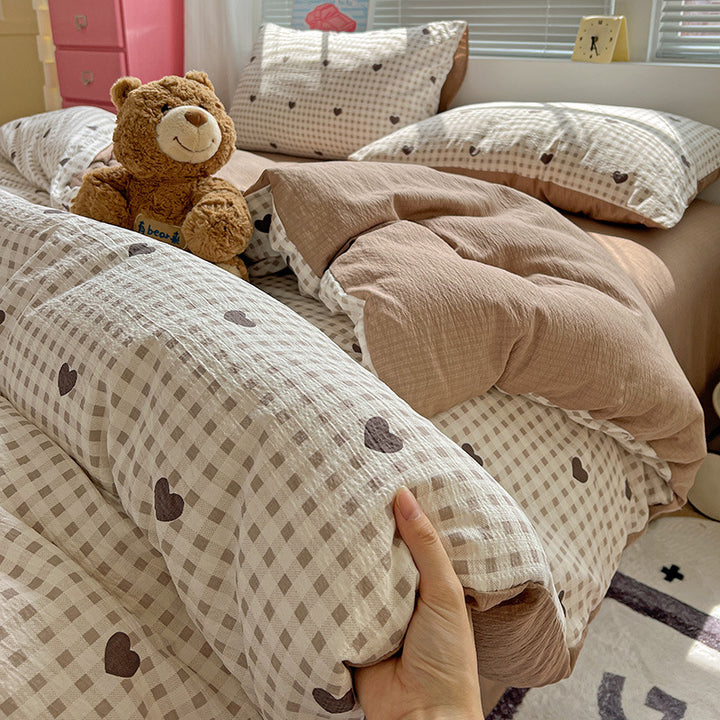 Soft Printed Bedding Set