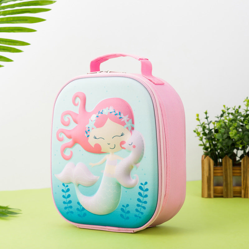 Mermaid-Theme Insulated Lunch Bag