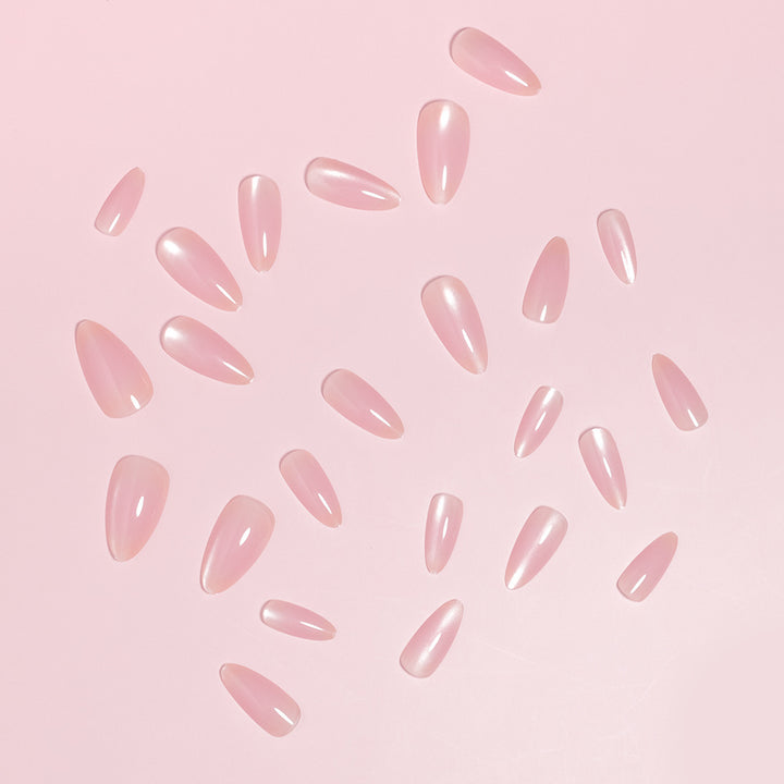 Professional Glossy Press-On Nail Set Stornfield