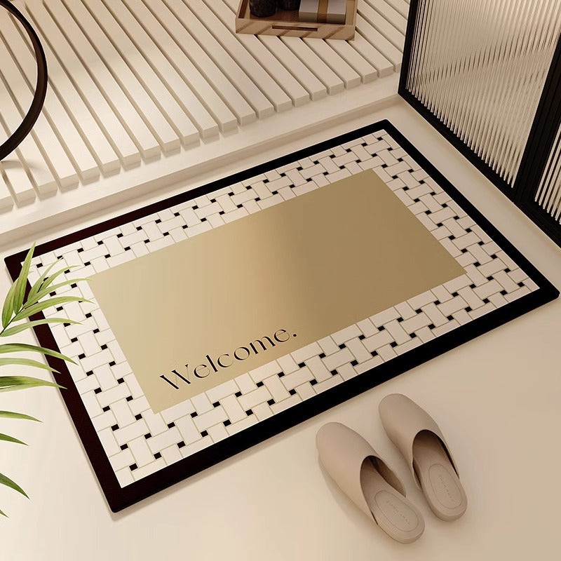 Geometric Pattern Floor Mat